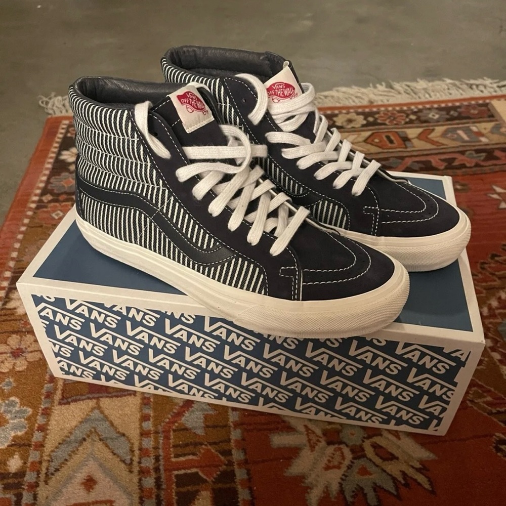Vans Vault Sk8-hi VI LX x Mt Vernon Mills “Parisian Night”